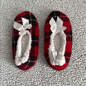 Slip on plaid S